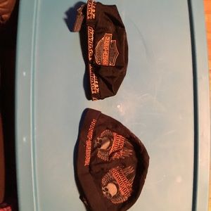 Harley skull caps